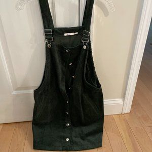 Corduroy Overall Dress